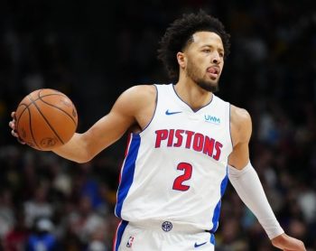 Detroit Pistons Cade Cunningham exits loss to Denver Nuggets with left knee strain