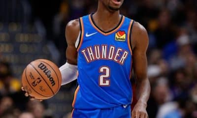 Oklahoma City Thunder Shai Gilgeous-Alexander could become 1st NBA player with 30+ PPG, 2.4 SPG since Allen Iverson
