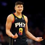 Phoenix Suns Grayson Allen only NBA player this season with multiple games of 9+ 3-pointers