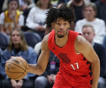 Portland Trail Blazers Shaedon Sharpe out at least 2 weeks with lower abdominal strain