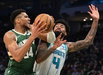 Charlotte Hornets held to season-low 26 points in first half against Bucks