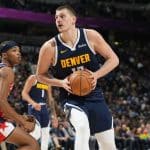 Nikola Jokic 1st NBA player to shoot 10/10 from field, record 15+ rebounds, 15+ assists in a triple-double game
