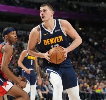 Nikola Jokic 1st NBA player to shoot 10/10 from field, record 15+ rebounds, 15+ assists in a triple-double game