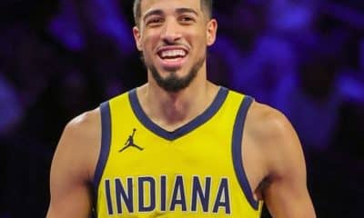 NBA Indiana Pacers Tyrese Haliburton averaging 17.5 assists per 48 minutes, tied for 6th best all time