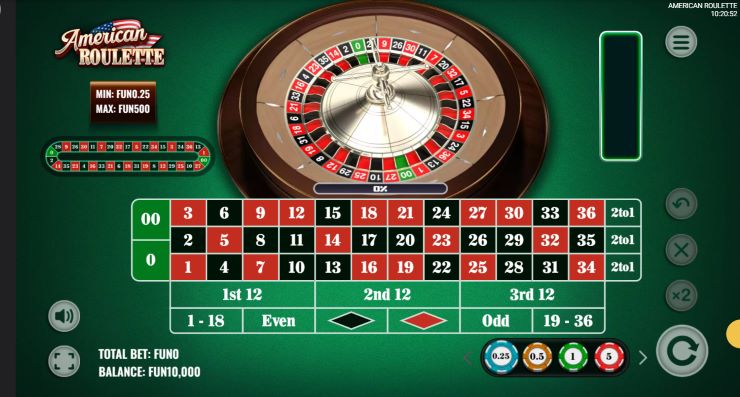American Roulette Wheel