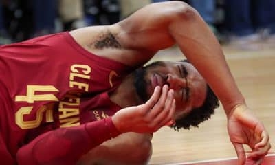 Cleveland Cavaliers Donovan Mitchell (nose) to miss at least one week
