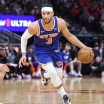 New York Knicks Josh Hart 1st NBA player with a triple-double in 48 minutes played since 2015