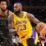 Lakers LeBron James is 9 points shy of reaching 40,000 career points