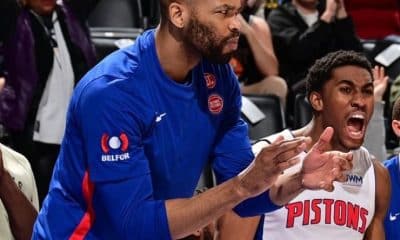 Taj Gibson could become 28th different Detroit Pistons player to appear in a game this season, setting a franchise record