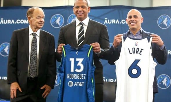 Minnesota Timberwolves owner Glen Taylor not selling controlling stake to minority owners Alex Rodriguez, Marc Lore