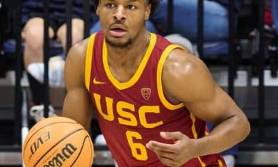 USC Bronny James Declares For 2024 NBA Draft, Enters NCAA Transfer Portal Play With LeBron