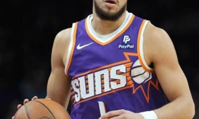 Phoenix Suns Devin Booker Scores 52 Points, a Career-High Seven 3-Pointers Against Pelicans