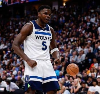 Timberwolves Anthony Edwards Has Scored 503 Playoff Points in Only 17 Games, 7th Fewest in NBA History