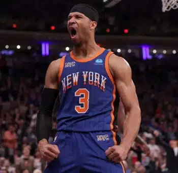 Josh Hart 1st New York Knicks Player Since Patrick Ewing With 15+ Rebounds in Consecutive Playoff Games