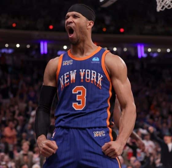 Josh Hart 1st New York Knicks Player Since Patrick Ewing With 15+ Rebounds in Consecutive Playoff Games