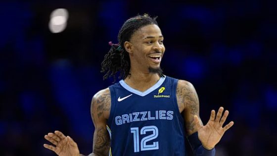 Ja Morant Grizzlies pic