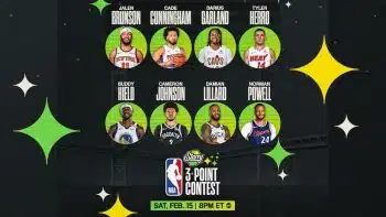 NBA three-point contest 2025 pic
