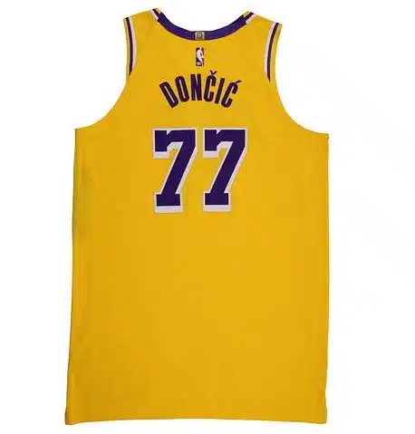 Luka Doncic 'Earliest' Game-Worn Lakers Jersey Hits Auction