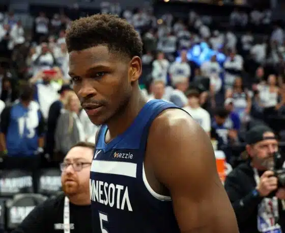 Timberwolves Anthony Edwards Held to Second-Lowest Scoring Total of Postseason
