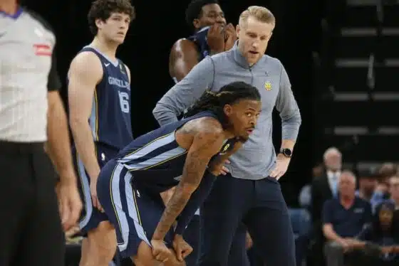 Ja Morant and Tuomas Isalo pic