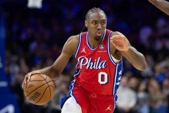 Tyrese Maxey 76ers pic