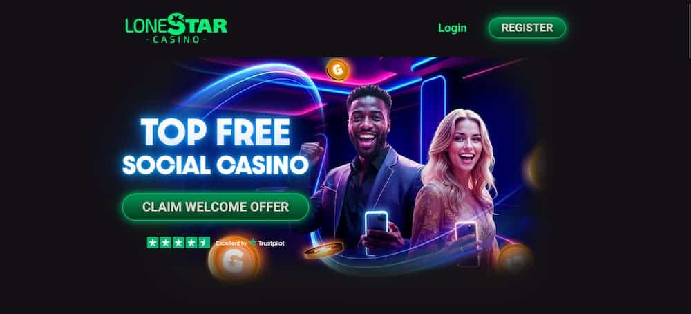 Lonestar - one of the most trusted sweepstakes casinos for US players