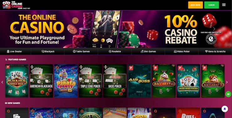 The Online Casino - A leading instant withdrawal casino for telegram users