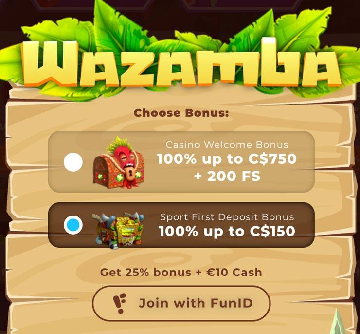 Selecting A Bonus At Wazamba